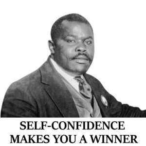 Man in suit and tie, black background.